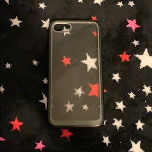 Clear iPhone 7 case with black boarder